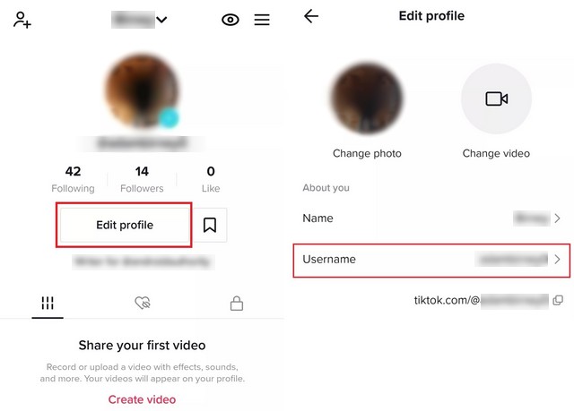 Changer votre nom utilisateur TikTok