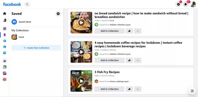 Comment voir les éléments que j'ai enregistrés sur Facebook