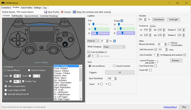 Connecter une manette PS4 à un PC Windows 10 à l'aide de DS4Windows