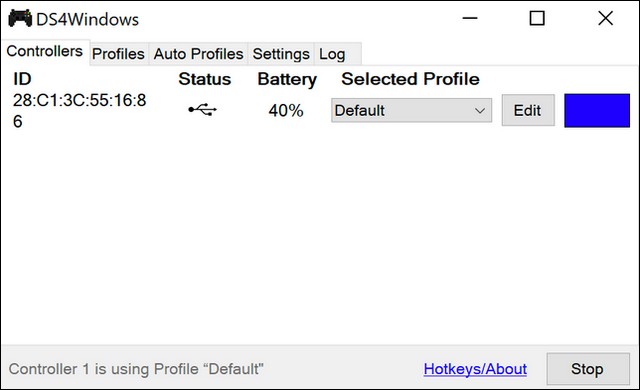Logiciel DS4Windows