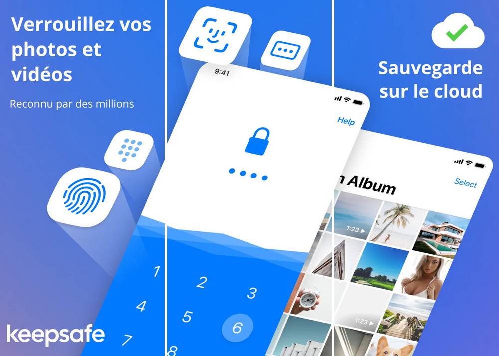Keepsafe - applications cacher vos photos