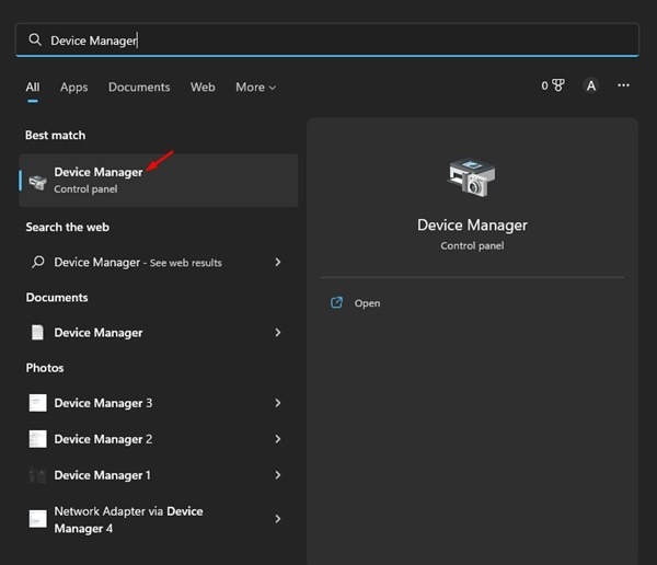 Gestionnaire de périphériques