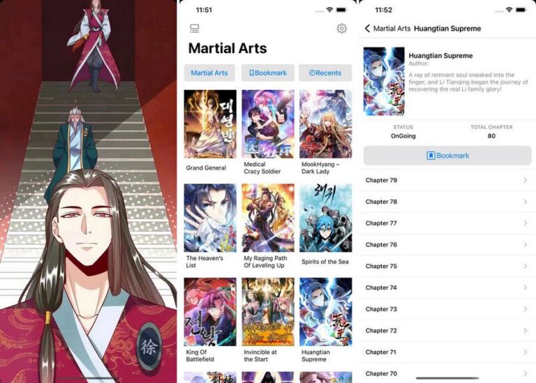 Les meilleures applications de manga pour iPhone et iPad