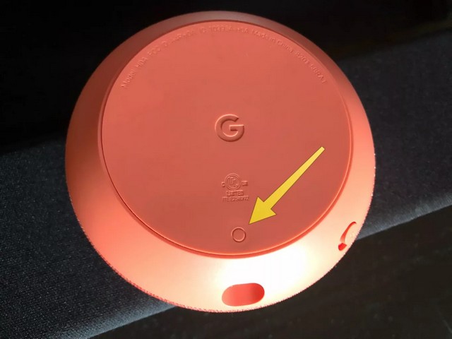 Réinitialiser un Google Home mini