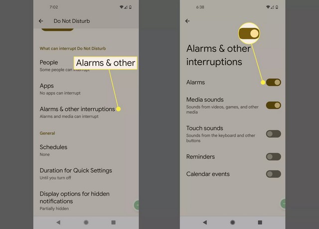 Utiliser le mode Ne pas déranger sur Android