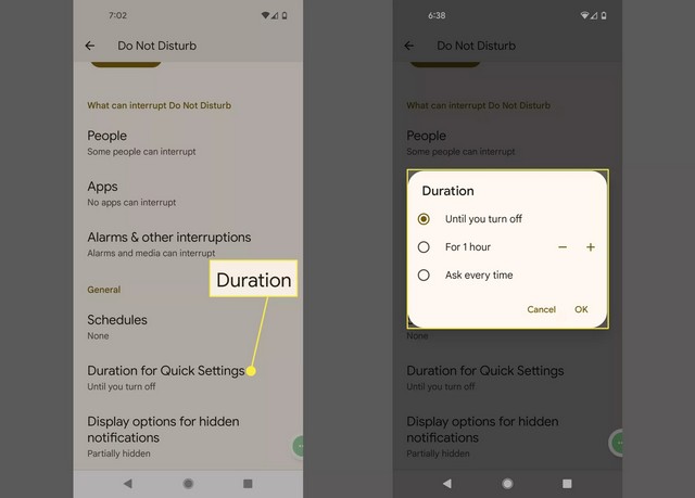 Utiliser le mode Ne pas déranger