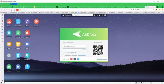 Connecter votre smartphone Android avec AirDroid