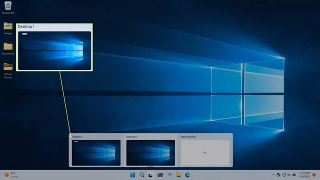 Créer un nouveau bureau sur Windows 11