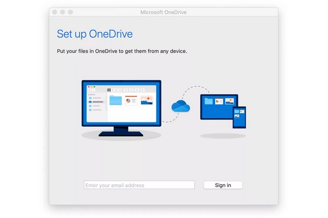 Installer Microsoft OneDrive sur Mac