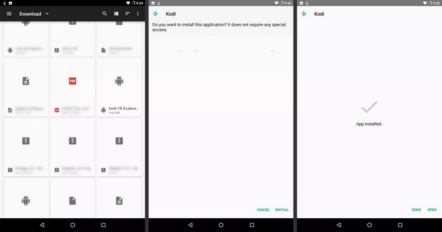 Installer l'application Kodi sur Android