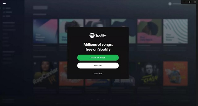 Ouvrer Spotify sur votre PC Windows 10