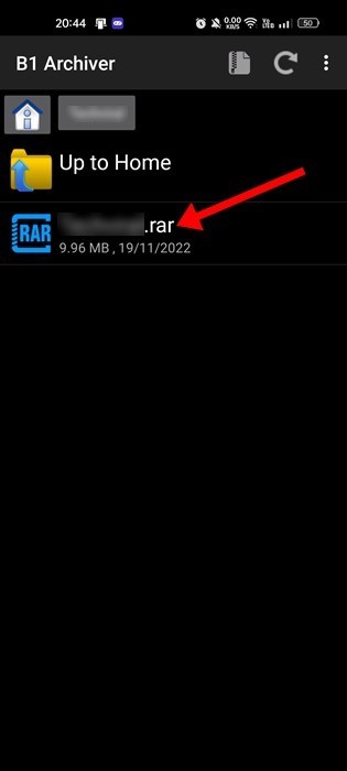 Ouvrir des fichiers RAR sur Android