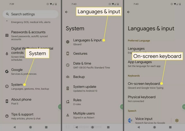 Personnaliser la synthèse vocale sur Android