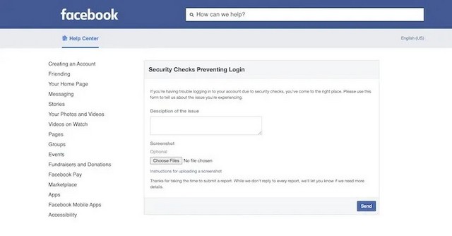 Se connecter à Facebook sans générateur de code