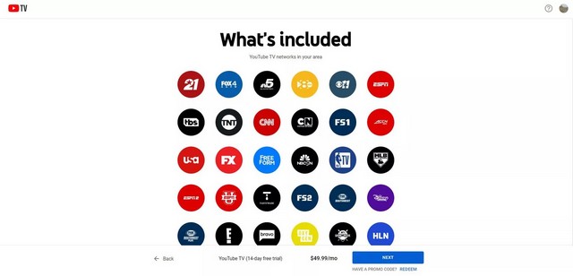 Sélectionner Démarrer l'essai gratuit