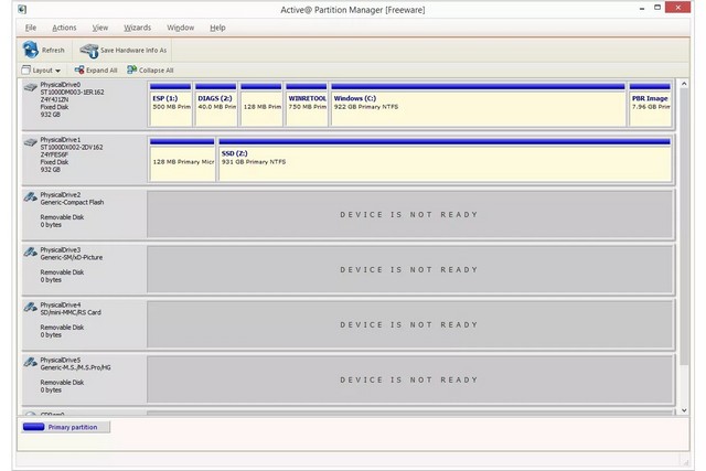 Active Partition Manager