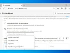 Comment activer DNS over HTTPS sur Microsoft Edge
