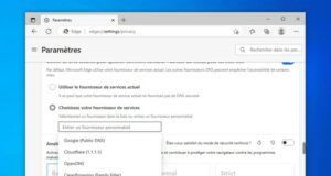 Comment activer DNS over HTTPS sur Microsoft Edge