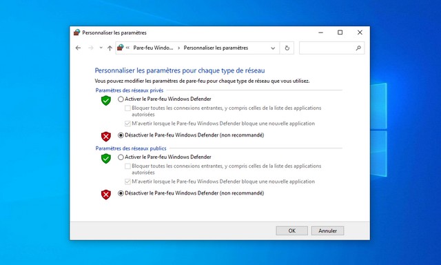 Comment activer ou désactiver le pare-feu de Windows 10