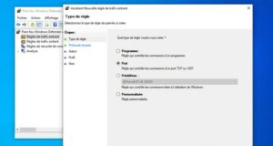 Comment ouvrir un port dans le pare-feu Windows 10