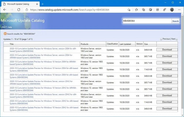 Correction de Windows Update