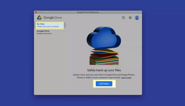 Install and use Google Drive on your Mac