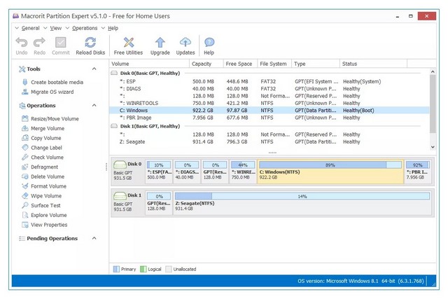 Macrorit Partition Expert