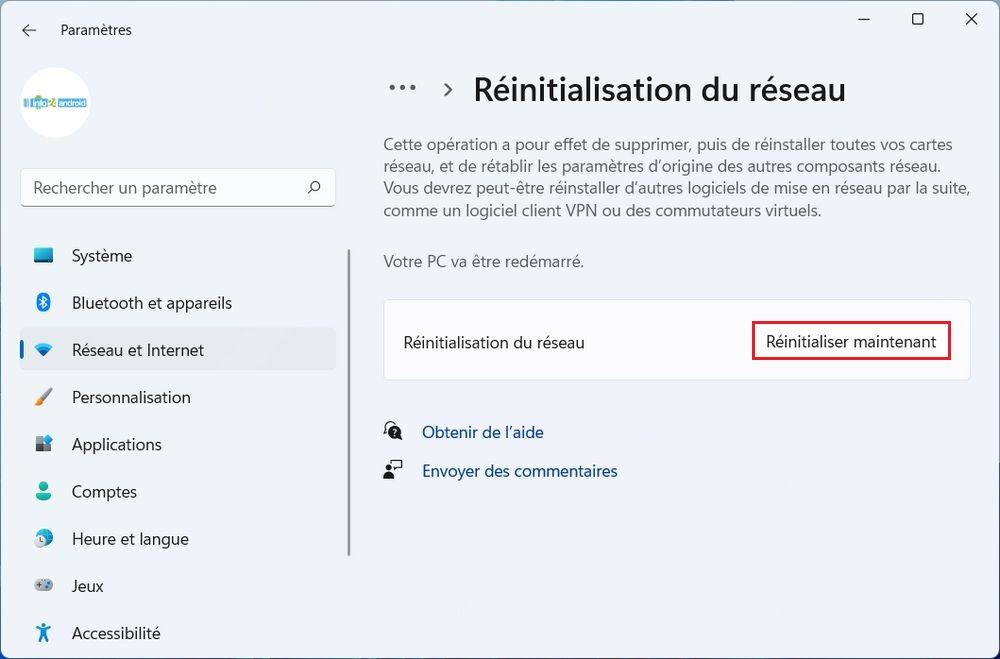 Résoudre les problèmes WiFi sur Windows 11