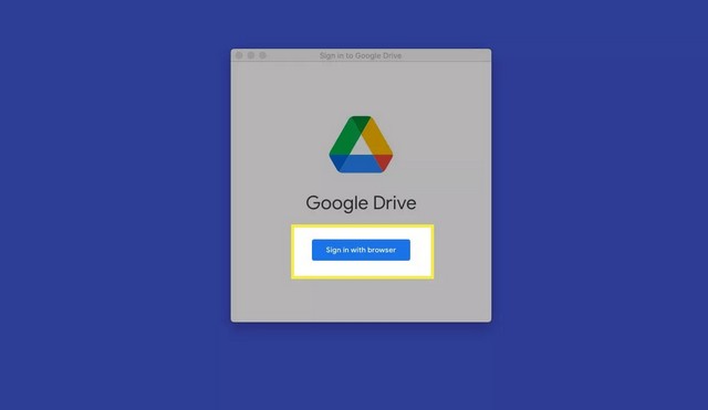 Se connecter Google Drive