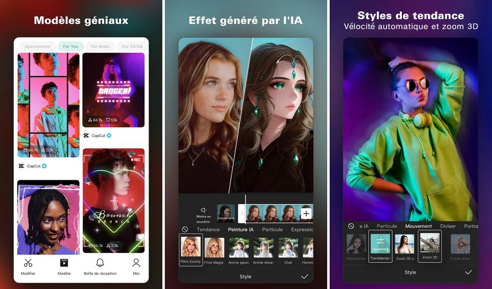 CapCut - Éditeur vidéo
