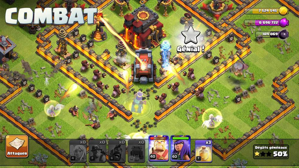 Clash of Clans - meilleur jeu comme Clash Royale