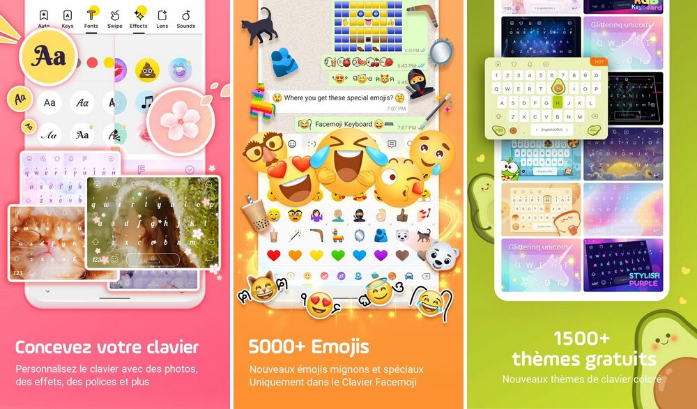 Clavier Emoji Facemoji