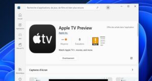 Comment installer l'application Apple TV sur Windows 11