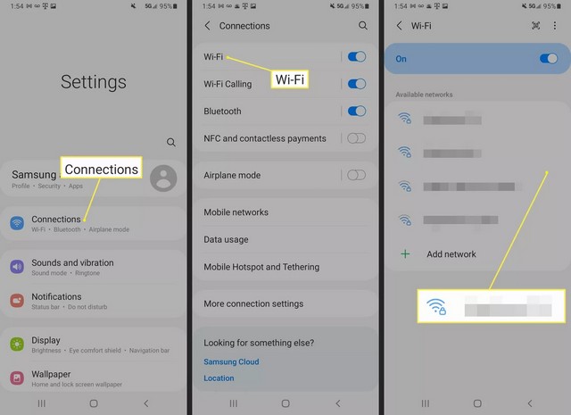 Connecter votre appareil Android à un réseau Wi-Fi