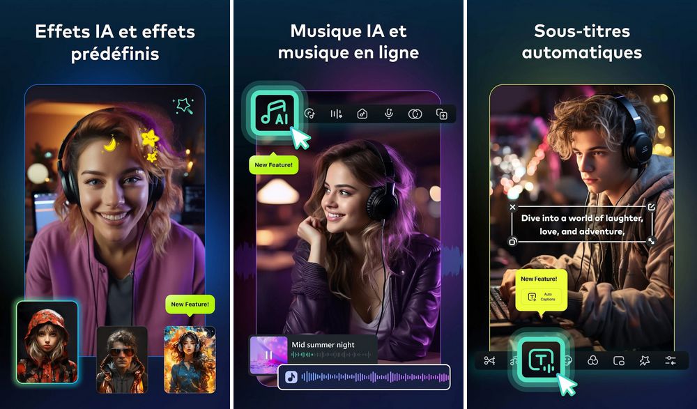 Filmora : Éditeur Vidéo IA