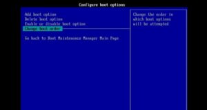 Modifier l'ordre de démarrage UEFI (BIOS) sous Windows 11