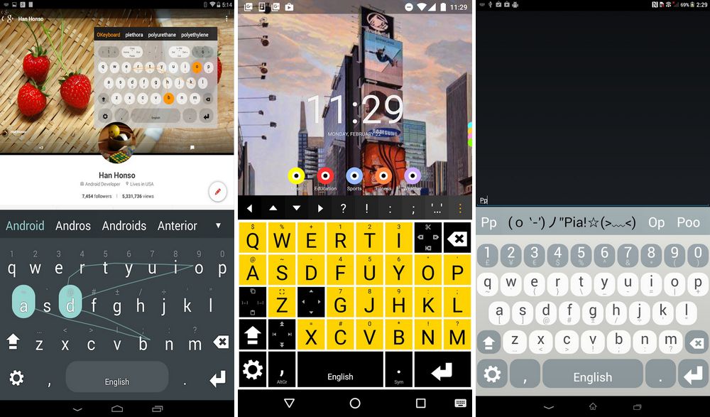 Multiling O Keyboard