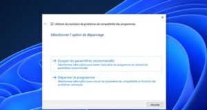 Résoudre les problèmes de compatibilité des applications sur Windows 11