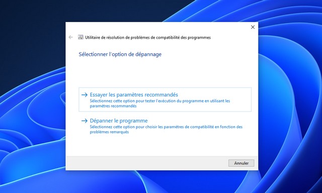 Résoudre les problèmes de compatibilité des applications sur Windows 11