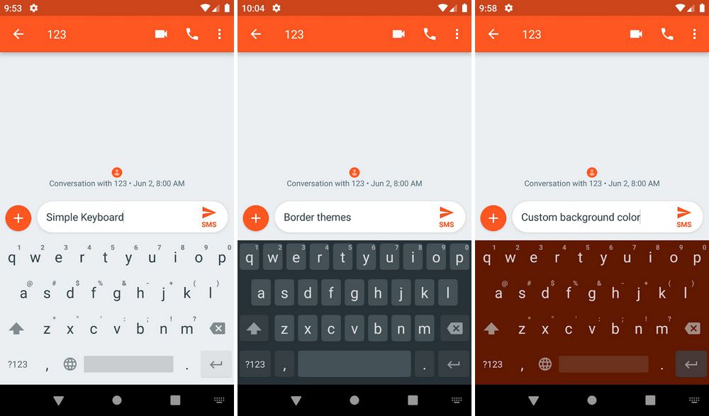 Simple Keyboard - Meilleur clavier Android
