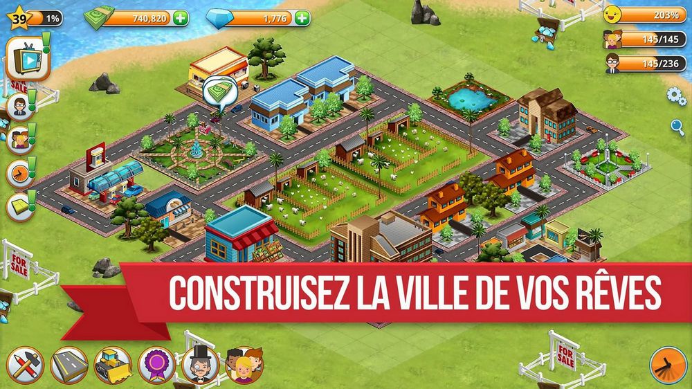 10 meilleurs jeux de construction de ville sur Android (2025)
