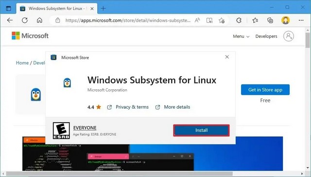 Windows Subsystem for Linux