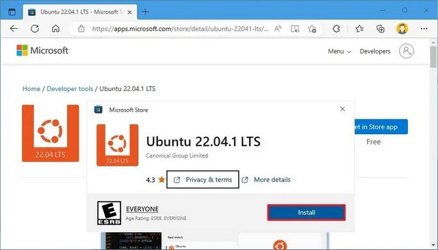 installer Ubuntu sur Windows 10