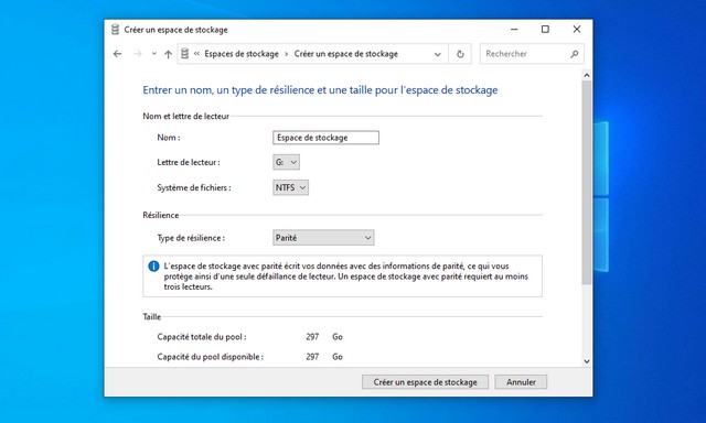 Comment créer et configurer un RAID 5 sur Windows 10