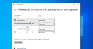 Comment régler le son des applications individuellement