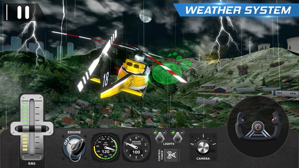 Helicopter Flight Pilot - meilleur jeu hélicoptère