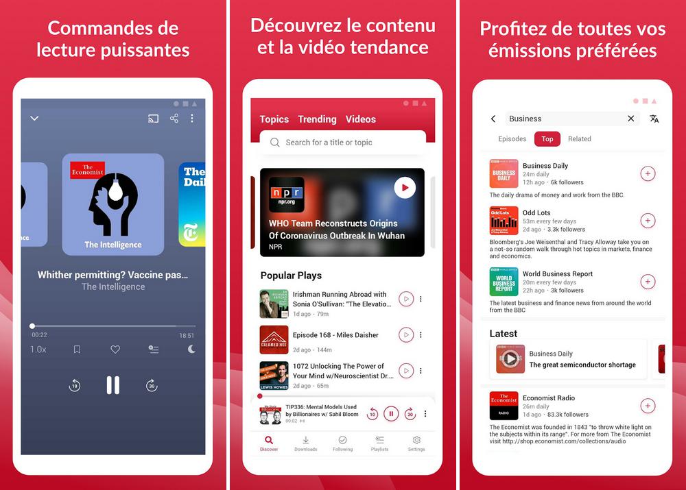 Player FM - application pour écouter des podcasts