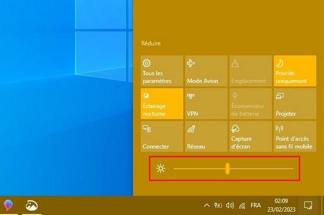 Augmenter T Baisser Lumière De Lécran Régler la luminosité de l'écran de Windows 10 - Info24Android