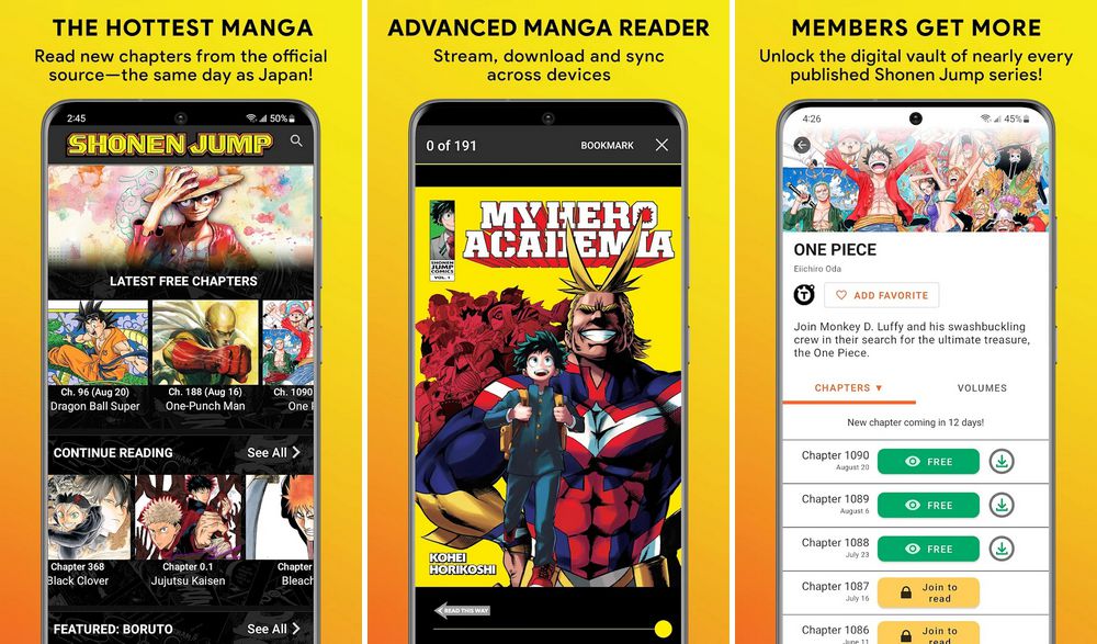 Shonen Jump Manga & Comics