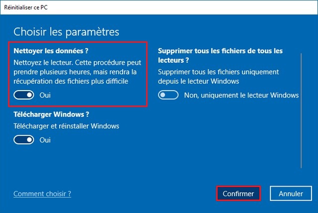 Supprimer vos fichiers personnels sur Windows 11